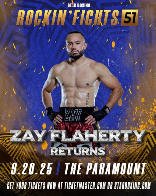 Star Boxing’s #RockinFights makes it’s return to @TheParamountNY this Saturday 9/20 for our 51st show! ⭐️🥊

ISAAH FLAHERTY 8-0 (4 KOs)
vs
JAVIER VARGAS 6-2-1 (3 KOs)

Purchase tickets for an exhilarating night of action-packed fights now!

🎟️ https://www.ticketmaster.com/joe-deguardias-star-boxing-presents-rockin-huntington-new-york-09-20-2025/event/0000629EB6B076B5

#StarBoxing #RockinFights51 #fightweek #boxing #RockinFights